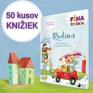50 kníh RODINA od FÍHA tralala - zvýhodnený balík pre materské a základné školy