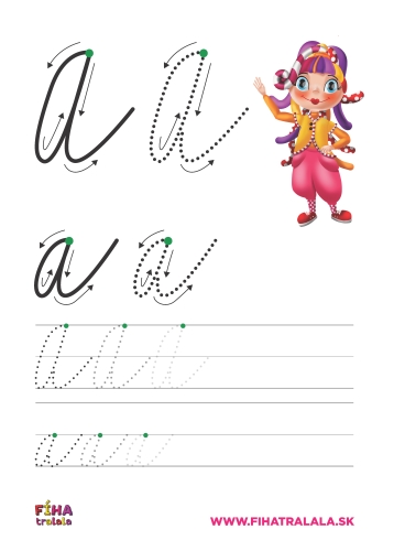 Pracovný list ABECEDA od FÍHA tralala